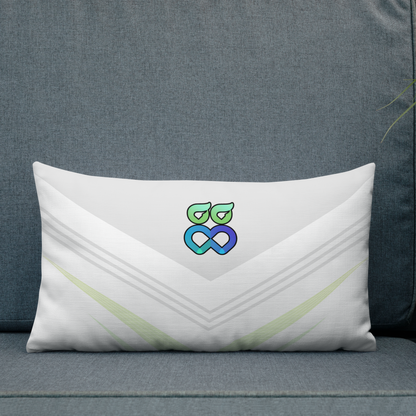 Premium-Kissen - Geometric White